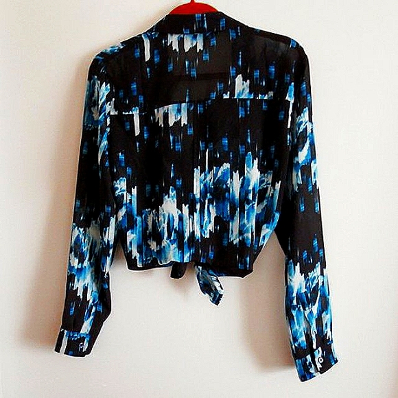 Derek Lam/DeisgNation Collab Blouse Sz. L - Picture 3 of 6